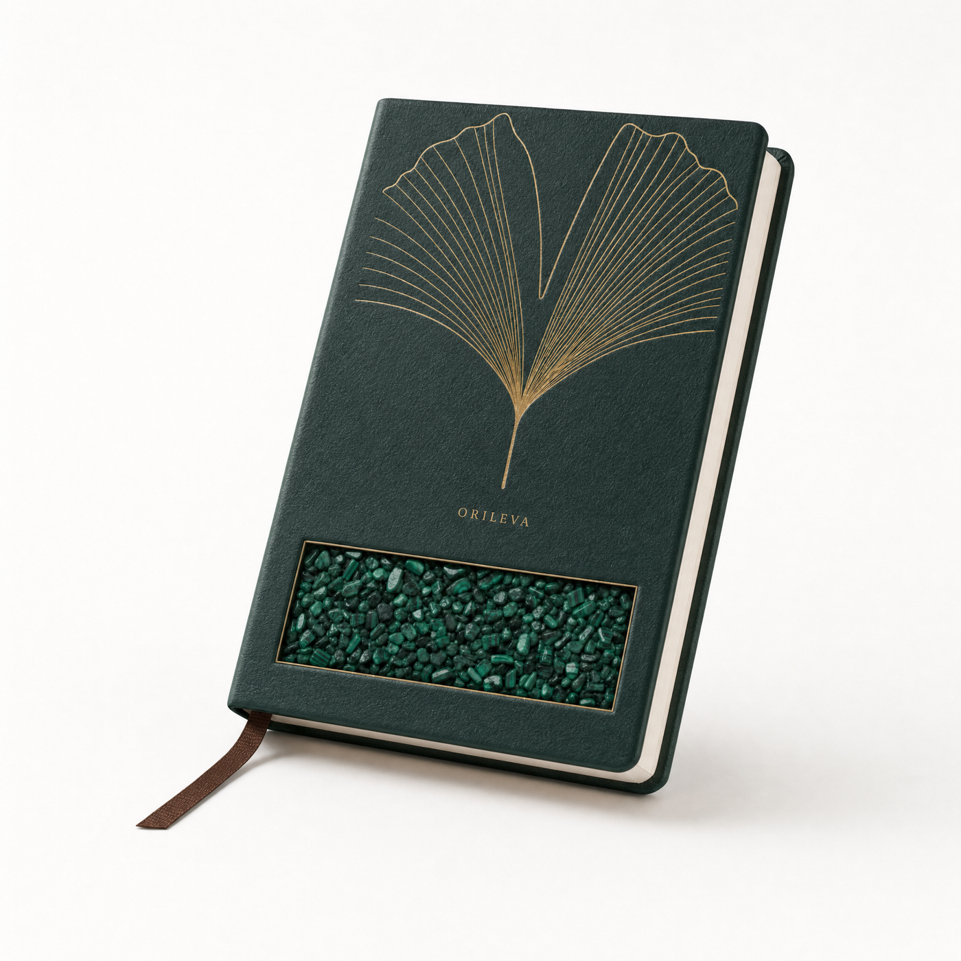 Premium ivory writing pages inside The Verdant Journal